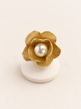 Carica l'immagine nel visualizzatore di Gallery, Collezione Rosa con Perla - Anello grande
