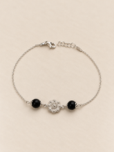 Carica l'immagine nel visualizzatore di Gallery, Bracciale coccu e fiore in filigrana
