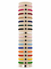 Carica l'immagine nel visualizzatore di Gallery, Su Coccu - Bracciale sagola intrecciata e onice
